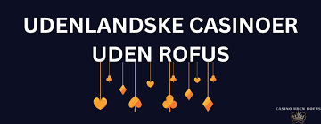 Casino uden ROFUS - Spil Trygt og Sikkert